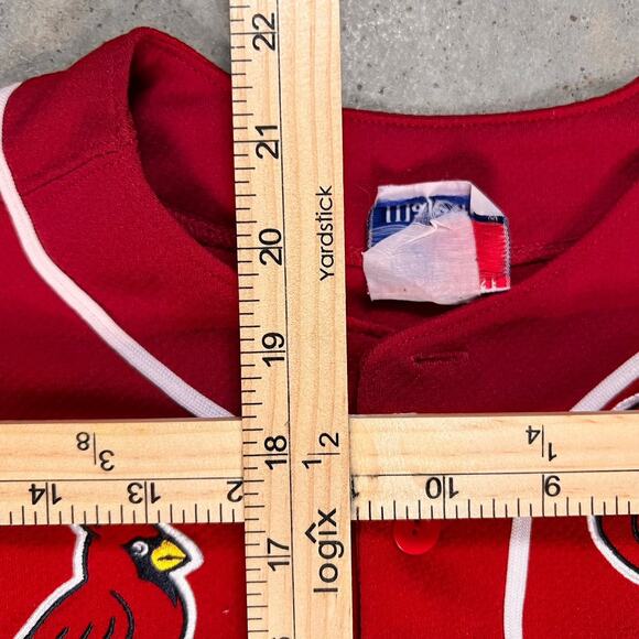 St. Louis Cardinals Albert Pujols Jersey Red Mesh Youth XL/S - Picture 8 of 8
